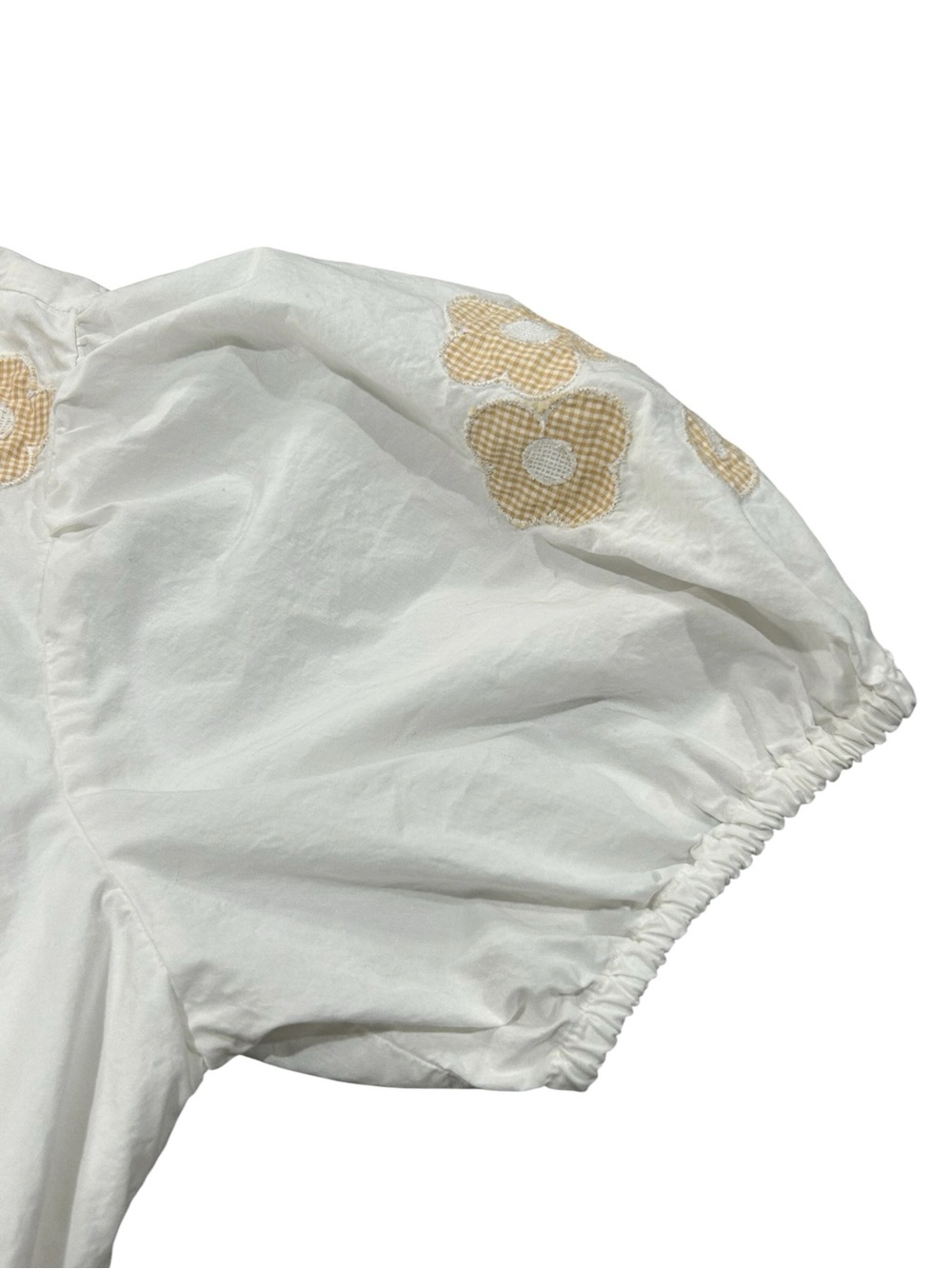 Madewell Anamarie Mini Dress In Bright Ivory Floral Embroidery Sz 2 100% Cotton - Picture 10 of 16